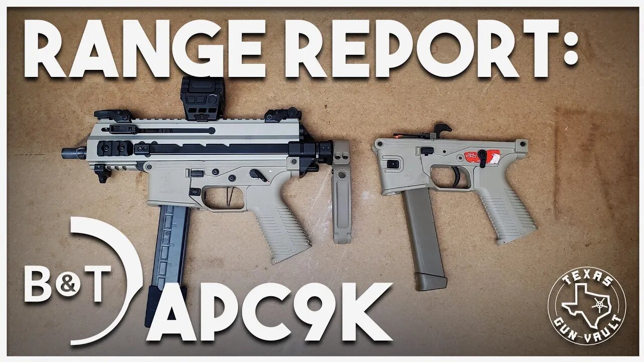 Range Report: B&T APC9K Pistol