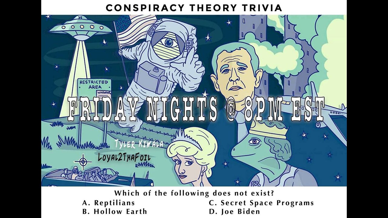 Conspiracy Theory Trivia 39 with Tyler Kiwala