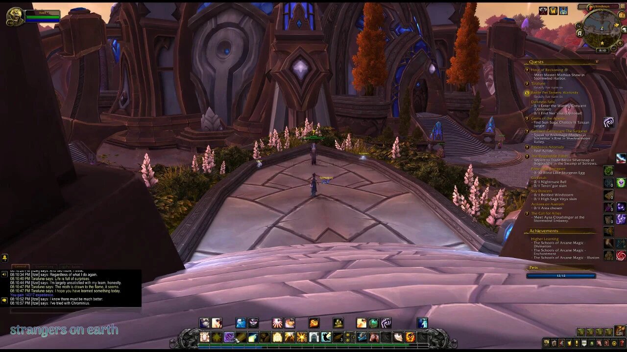 World of WarCraft - Itzel fights Taralune (Arcane Eye, Arcane Eye, Magic Lamp)