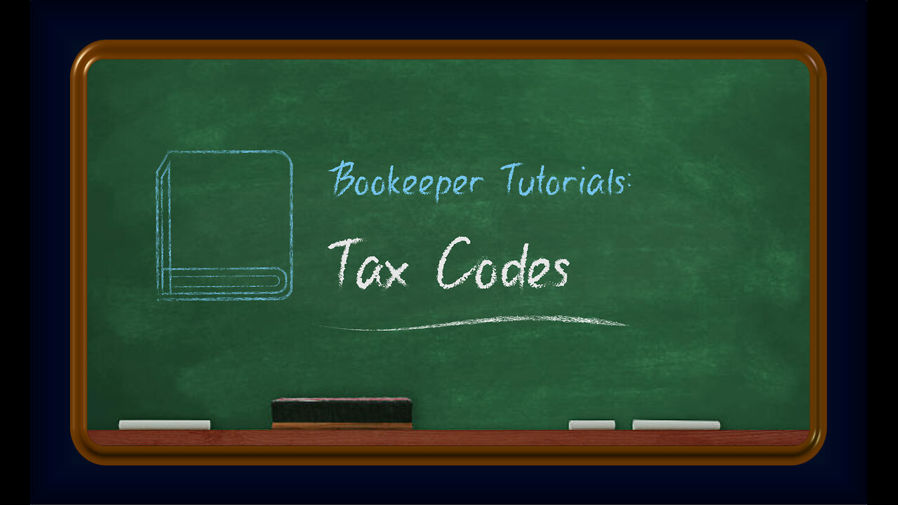 Tax Codes - Tutorial