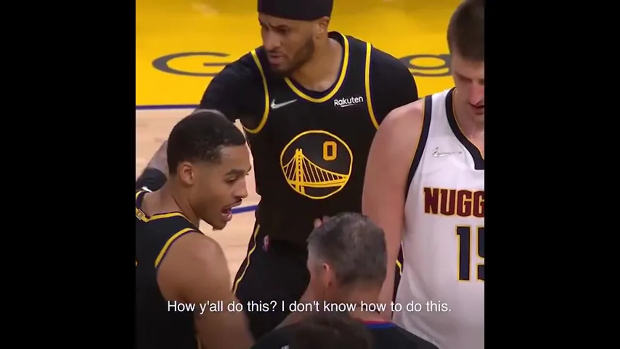 Jordan Poole mic'd up!