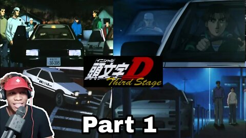 Initial D Third Stage Movie (Part 1) Reaction 頭文字Dサードステージムービー