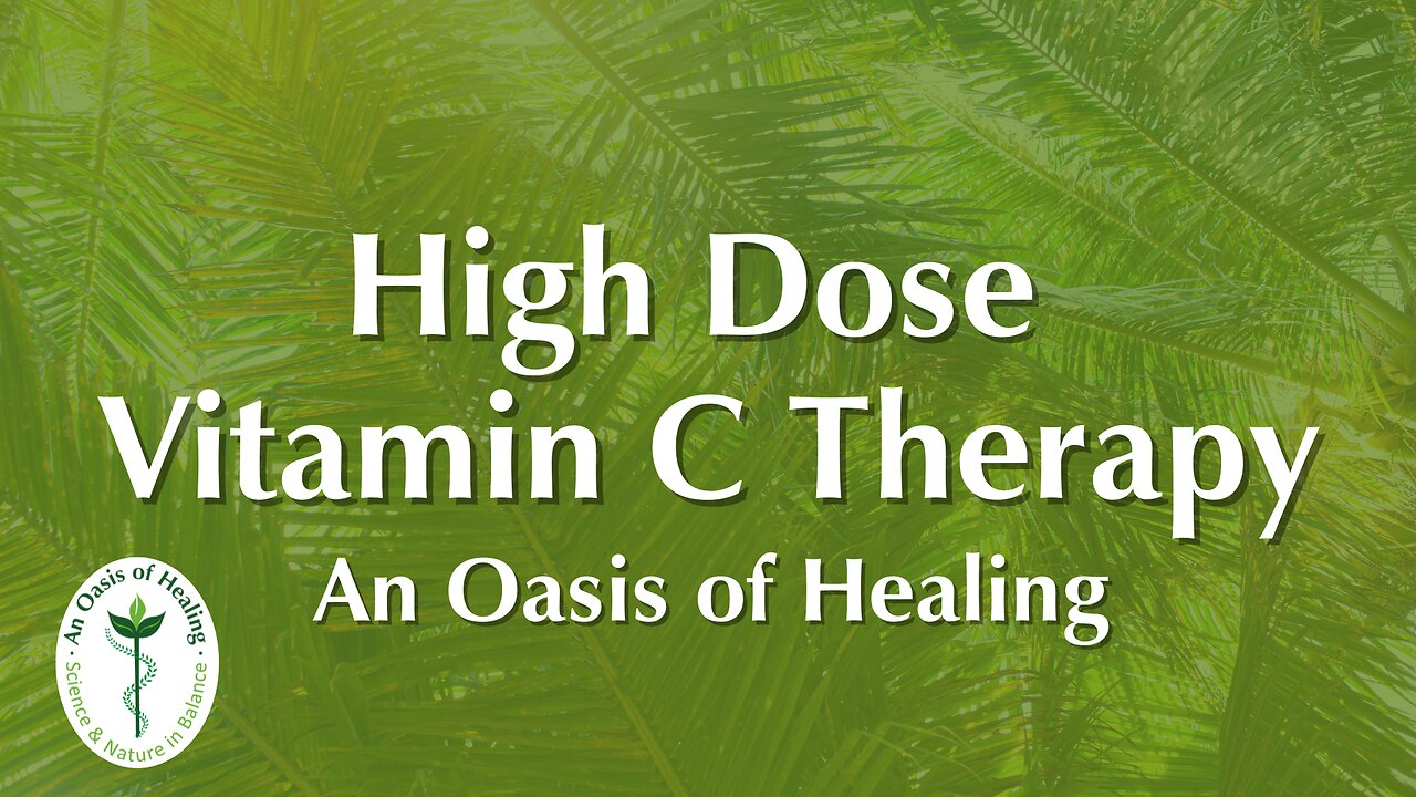 High Dose Vitamin C Therapy