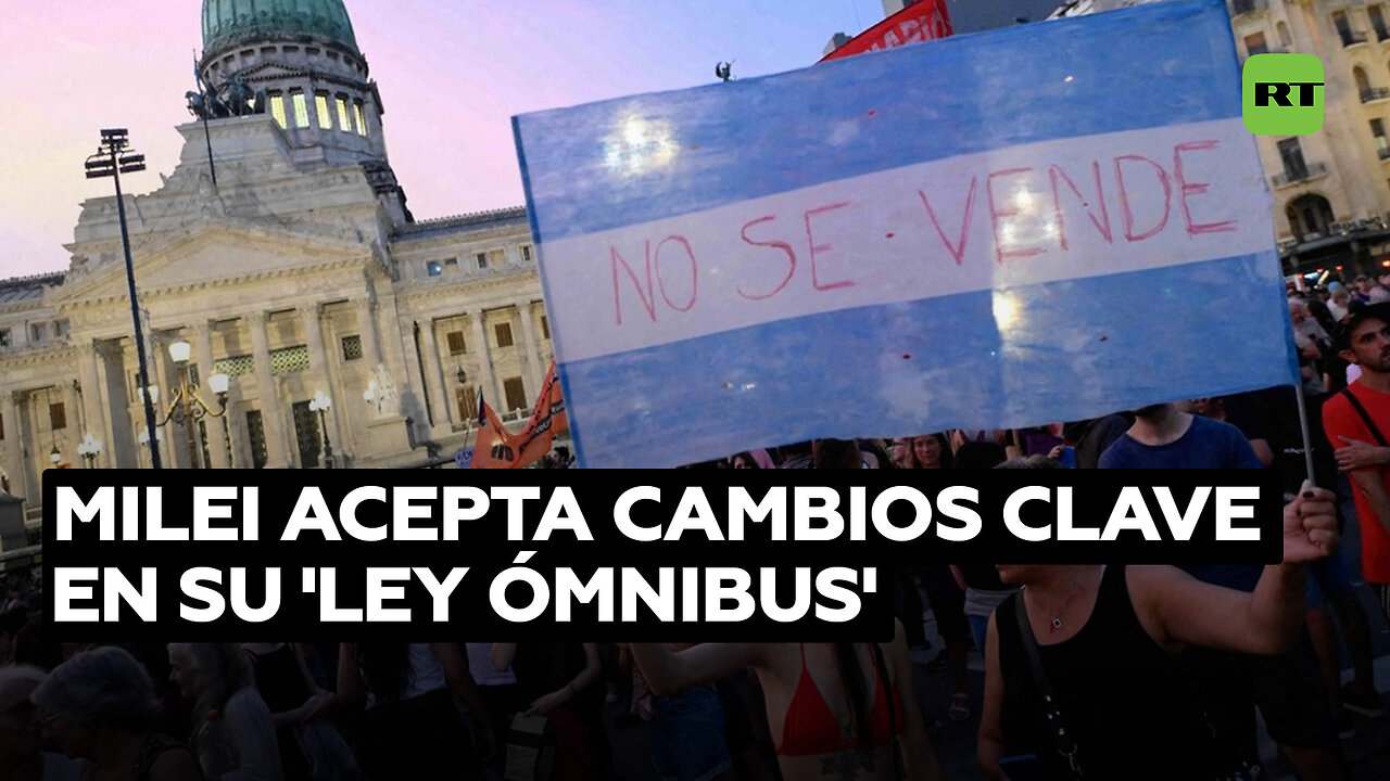 Jubilaciones, reforma electoral y 141 artículos menos: Milei aceptó cambios en su 'ley ómnibus'