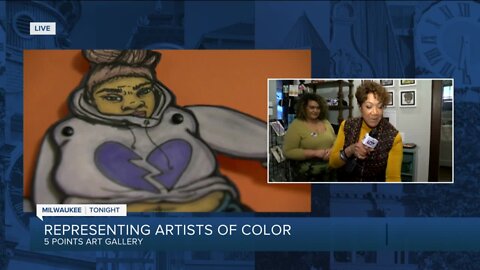 Representing artists of color at 5 Points in Milwaukee