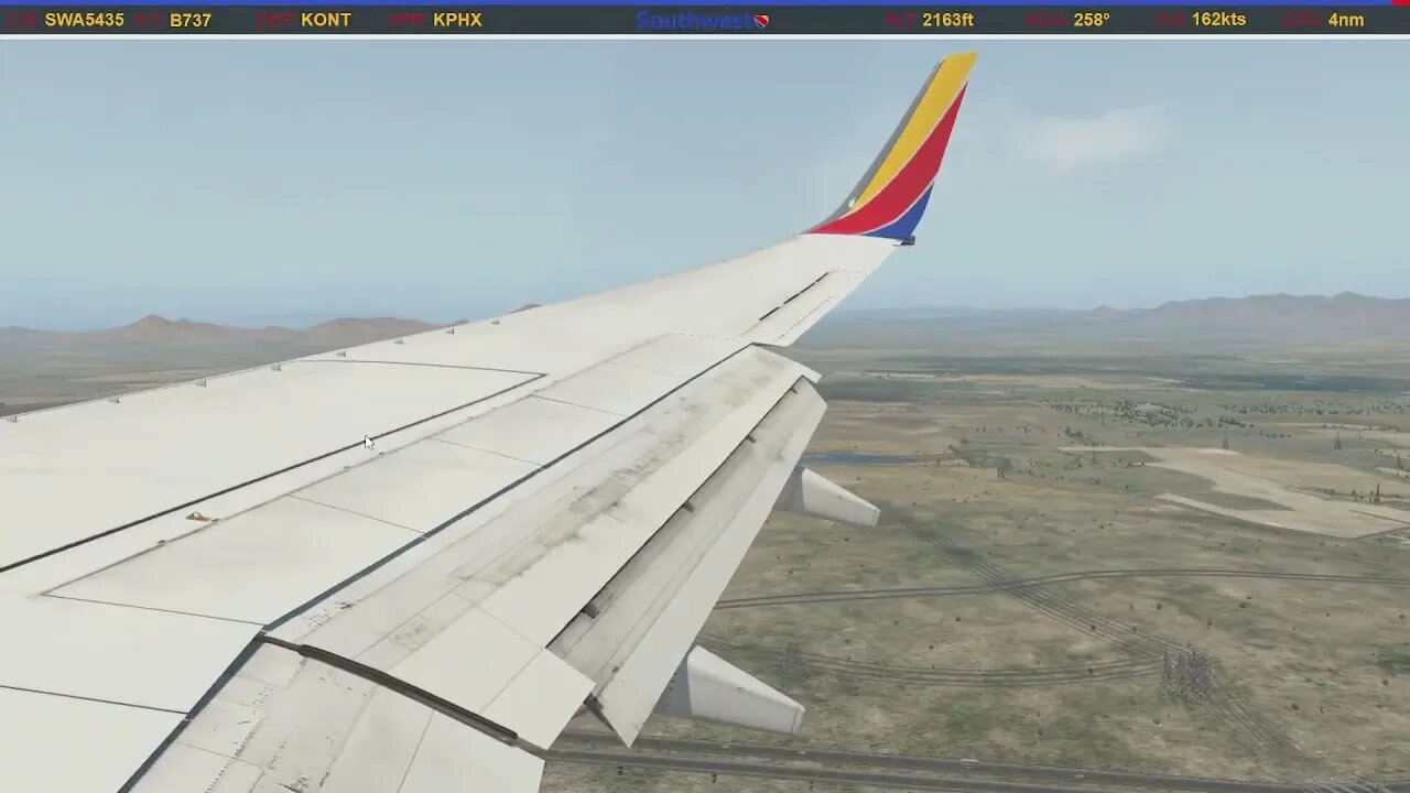 Landing in Phoenix