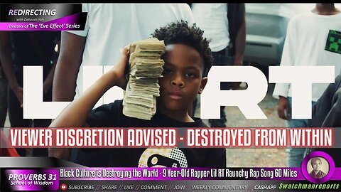 BIack Culture is DESTR0YlNG the World - 9 Year-OId Rapper Lil RT | R aunchy Rap Song 60 Miles