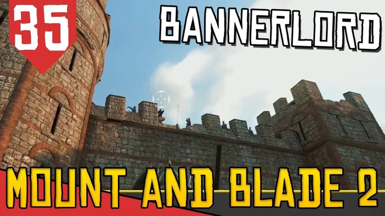 Explodindo MURALHAS com CATAPULTAS - Mount & Blade 2 Bannerlord #35 [Gameplay Português PT-BR]