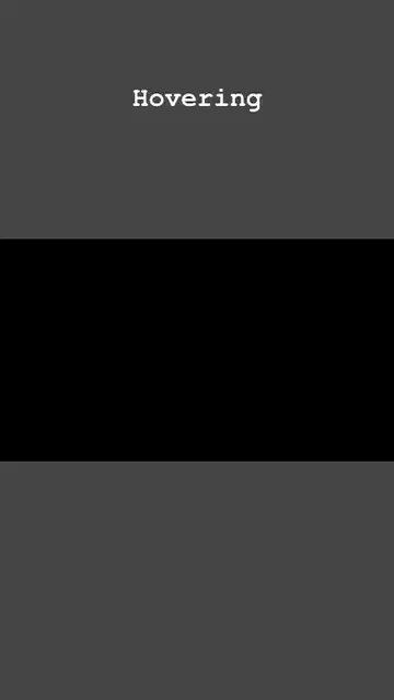 Hovering