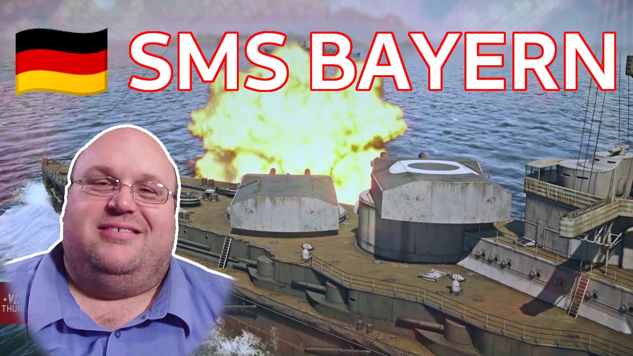 A Beefy German Battleship! ~ 🇩🇪 SMS Bayern Devblog [War Thunder 2.17 Update]