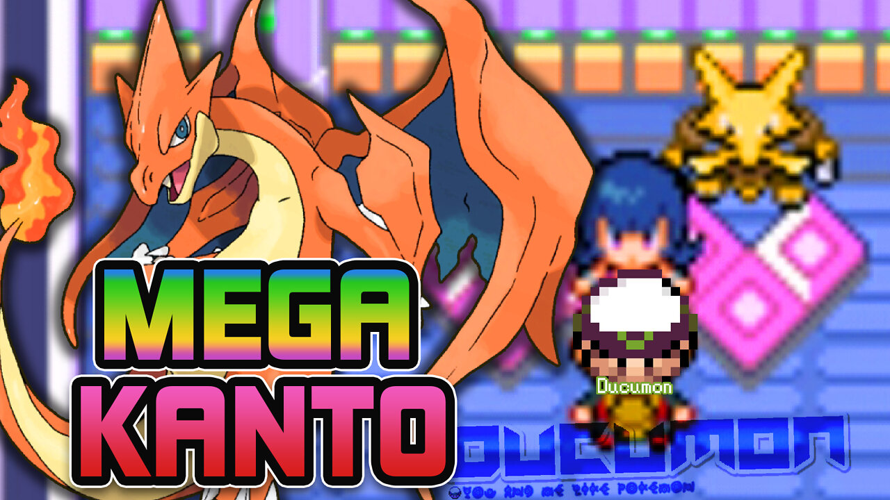 Pokemon Mega Kanto - New GBA Hack ROM No Flash HM, Mega Evolution, New Graphics and more 2022