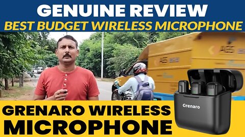 GRENARO Wireless Mic Lavalier Microphone || Genuine Review || Best Microphone For YouTubers