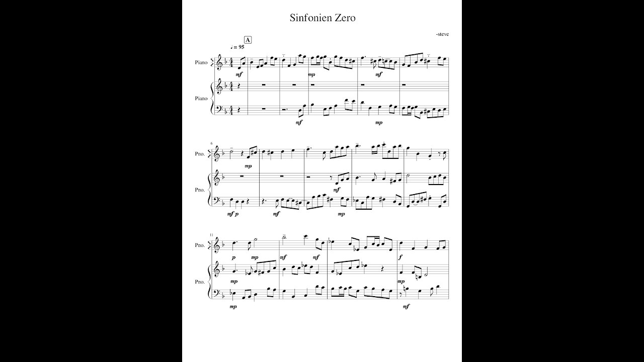 Sinfonien Zero in D Minor