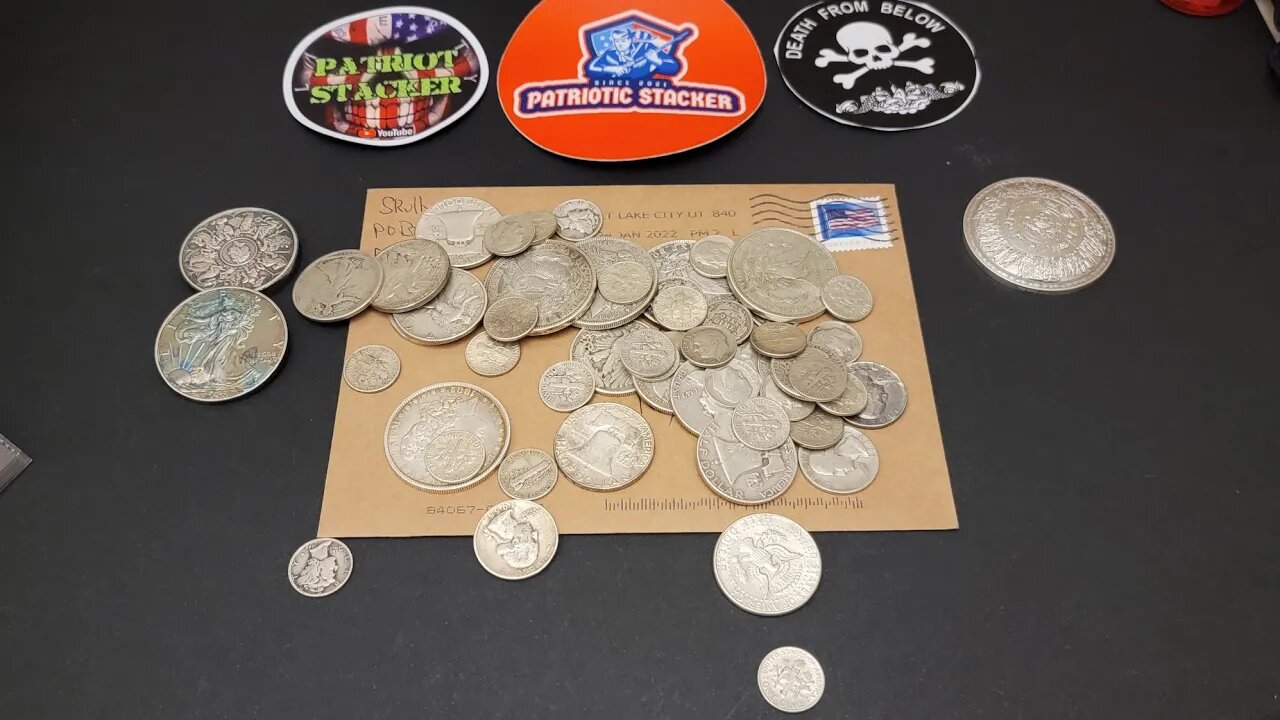 Mail Call from Skullstaxx! & silver for sale!