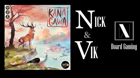 Kanagawa Board Game Overview & Review