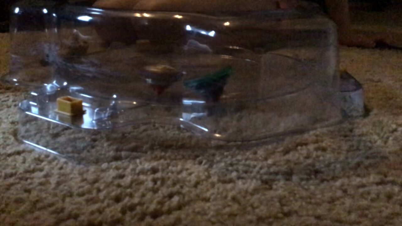 EPIC SLOMO BEYBLADE BATTLE! DEAD PHINOX BURSTED ACHELIES WITH ITS ARMOR!!