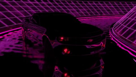 Animated Purple Car Background Video #purple car cartoon game #shorts #car