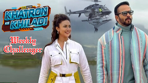 Divyanka Tripathi Performace Stunt on Helicopter | khatron ki khiladi