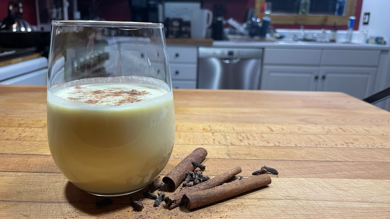 Coconut Cream Eggnog (Dairy Free)