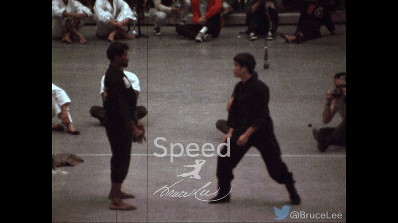 Cross kick Studio Films Bruce Lee Speed Gif