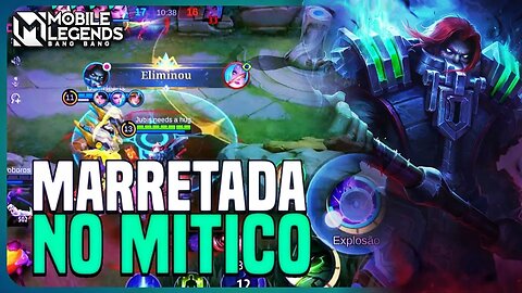 USEI TERIZLA JUNGLE NO MÍTICO E ISSO ACONTECEU KKKKKKKKKKKKK | MLBB