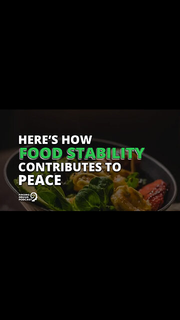 Here’s How Food Stability Contributes to Peace