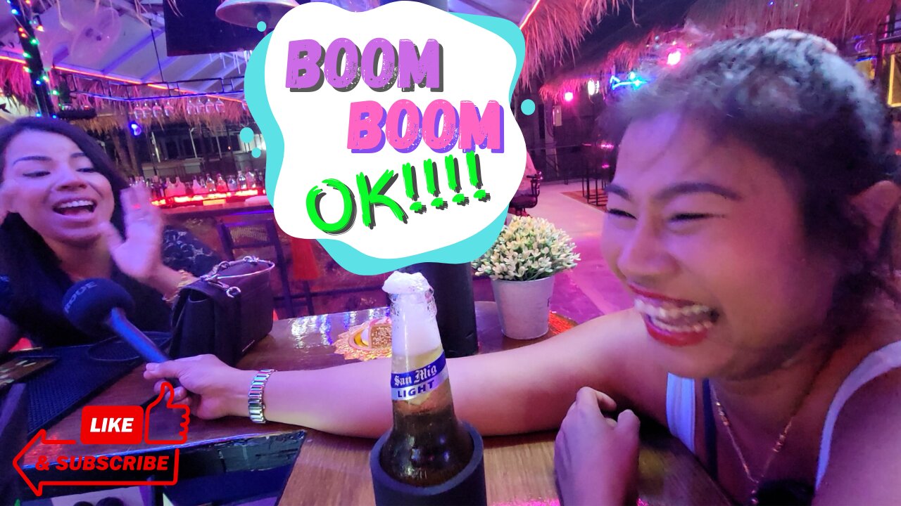 INTERVIEW WITH BEAUTIFUL SEXY THAI LADIES - NEW BAR COMPLEX - HUA HIN - THAILAND