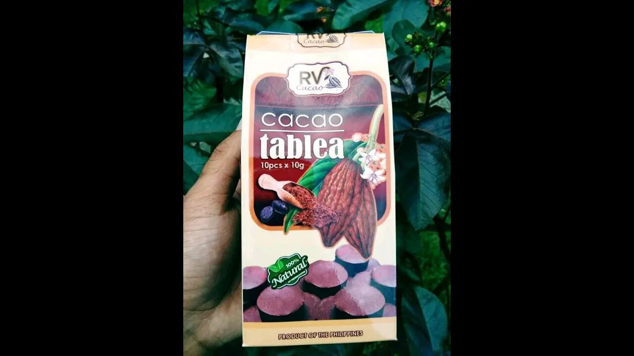 R.V CACAO TABLEA ( 100% PURE CACAO )!!