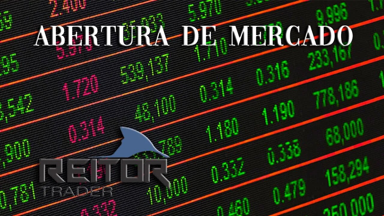 EAD REITOR TRADER - ABERTURA DE MERCADO 12/11/2021 AS 8:40 DA MANHÃ