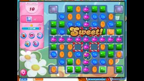 Candy Crush Level 3623 Talkthrough, 25 Moves 0 Boosters