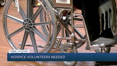 Hospice volunteers needed in NE Oklahoma