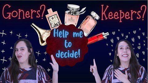 First Perfume Decluttering