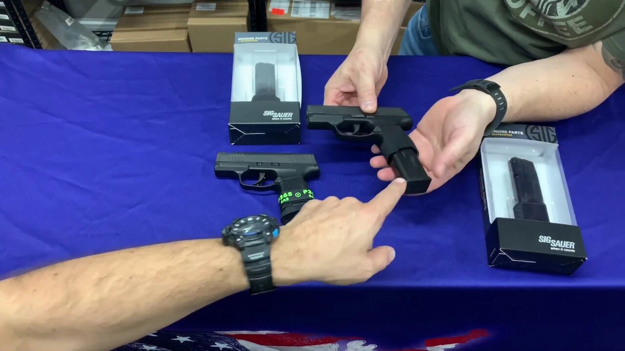 SIG P365 SAS vs P365 Padrão