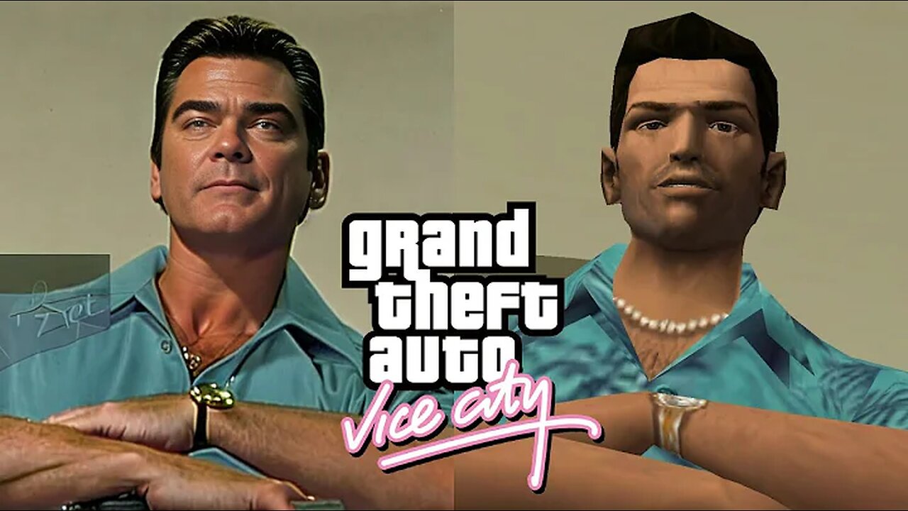 GTA Vice City as an 80's Crime Film