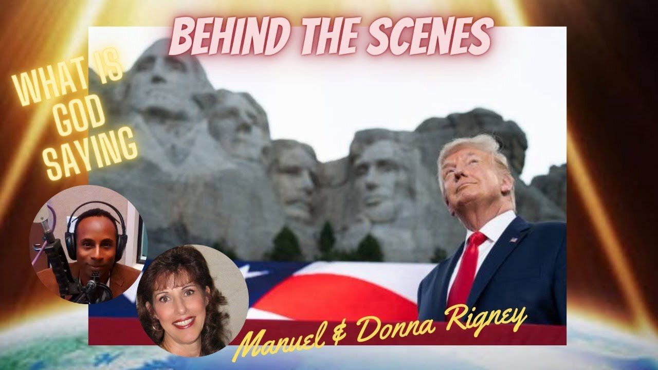 POWERFUL DREAM & VISION OF 45 & MOUNT RUSHMORE - TRUMP NEWS