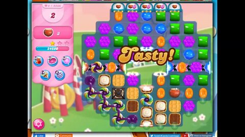 Candy Crush Level 5866 Talkthrough, 21 Moves 0 Boosters