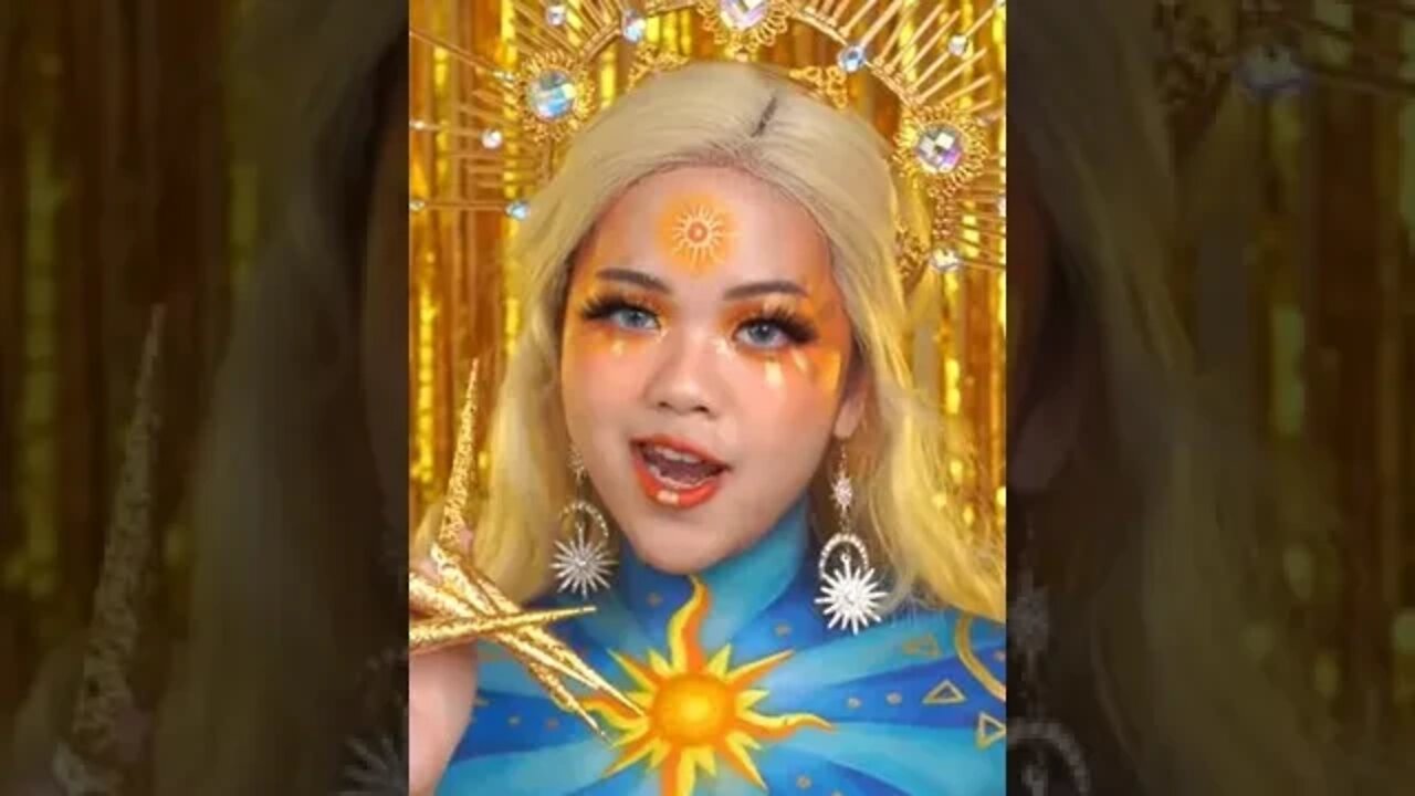 #shorts Gemini zodiac sign makeup tutorial #shorts #geminis #geminizodiac #zodiacsigns #zodiacmakeup