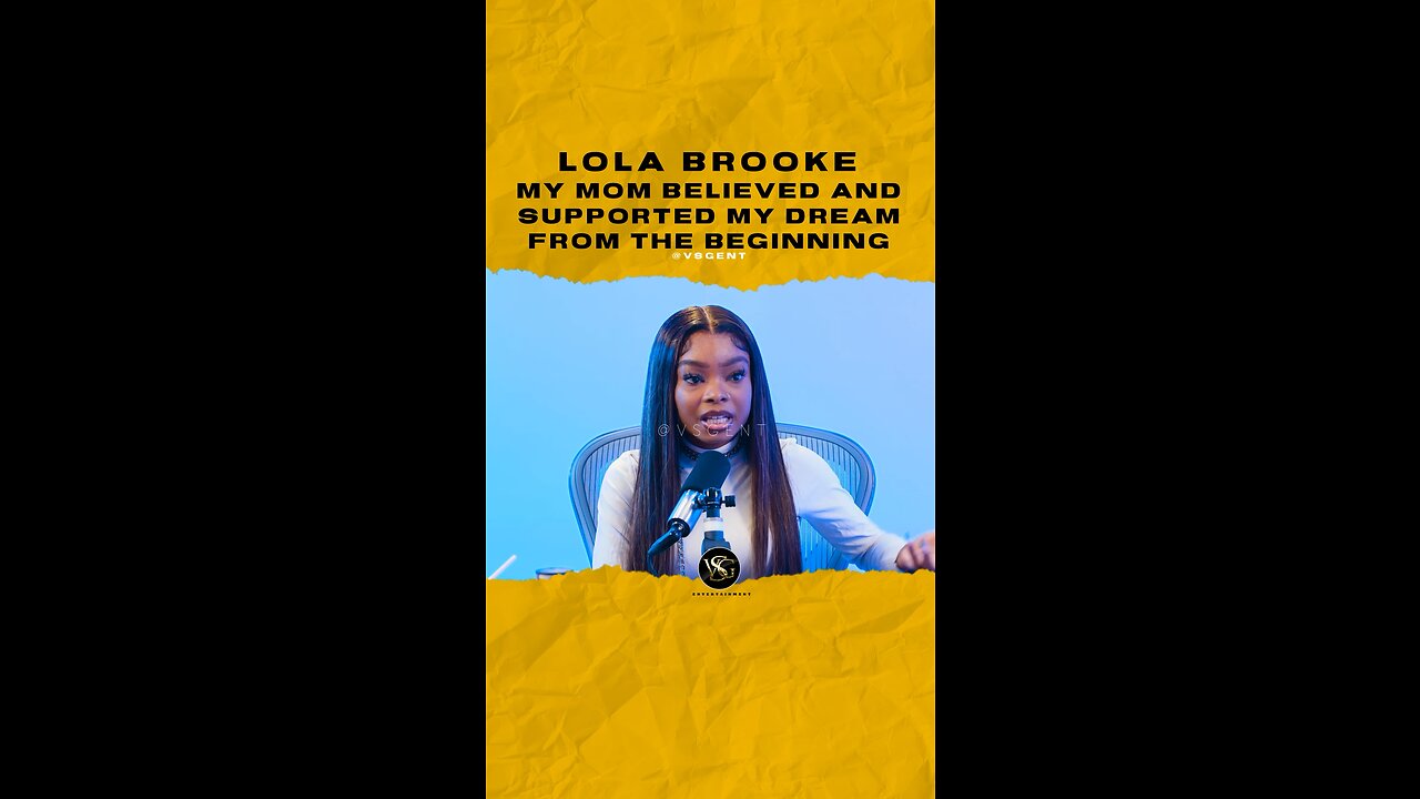 #lolabrooke My mom believed and supported my dream from the beginning. 🎥 @AppleMusic