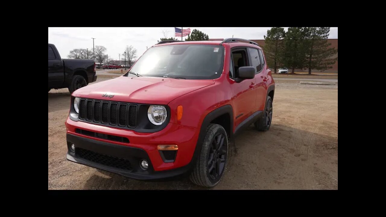 2021 Jeep Renegade 80th Anniversary Edition