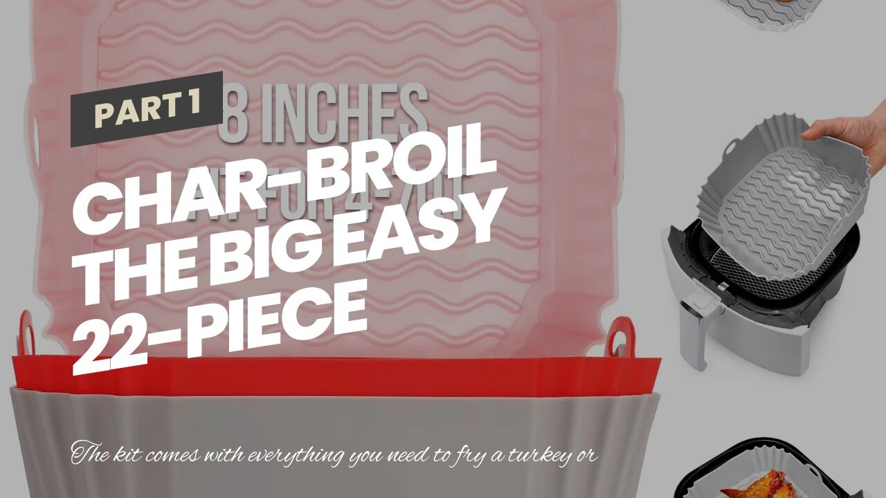 Char-Broil The Big Easy 22-Piece Turkey Fryer Accessory Kit