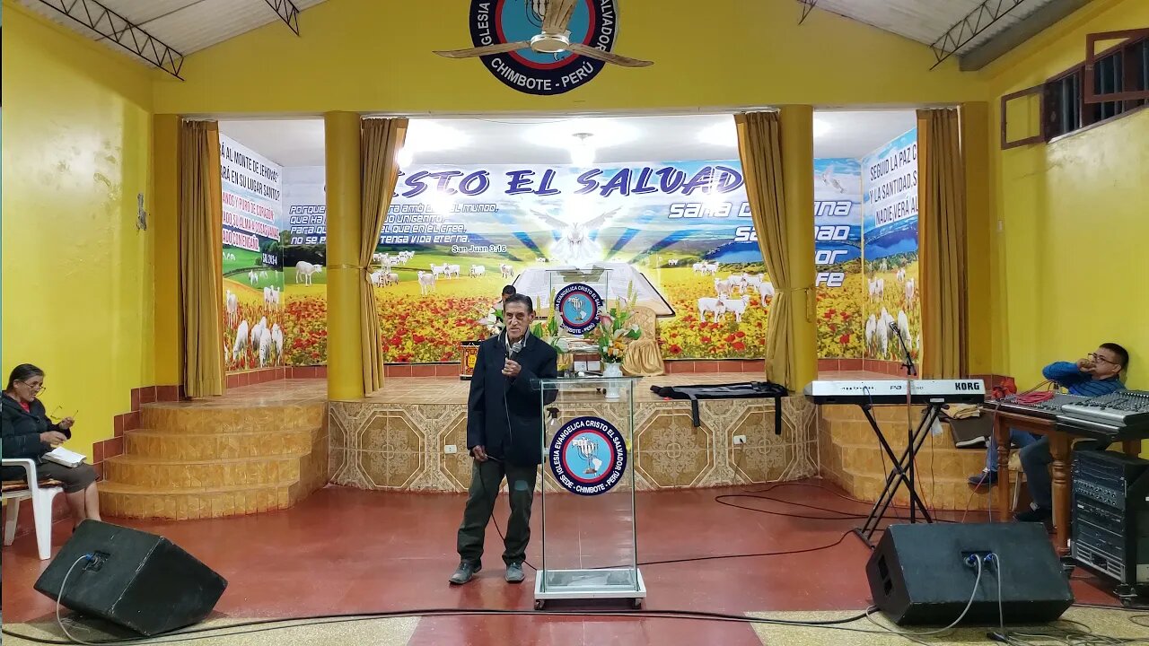 Hno. Gildo Vidal Predicando