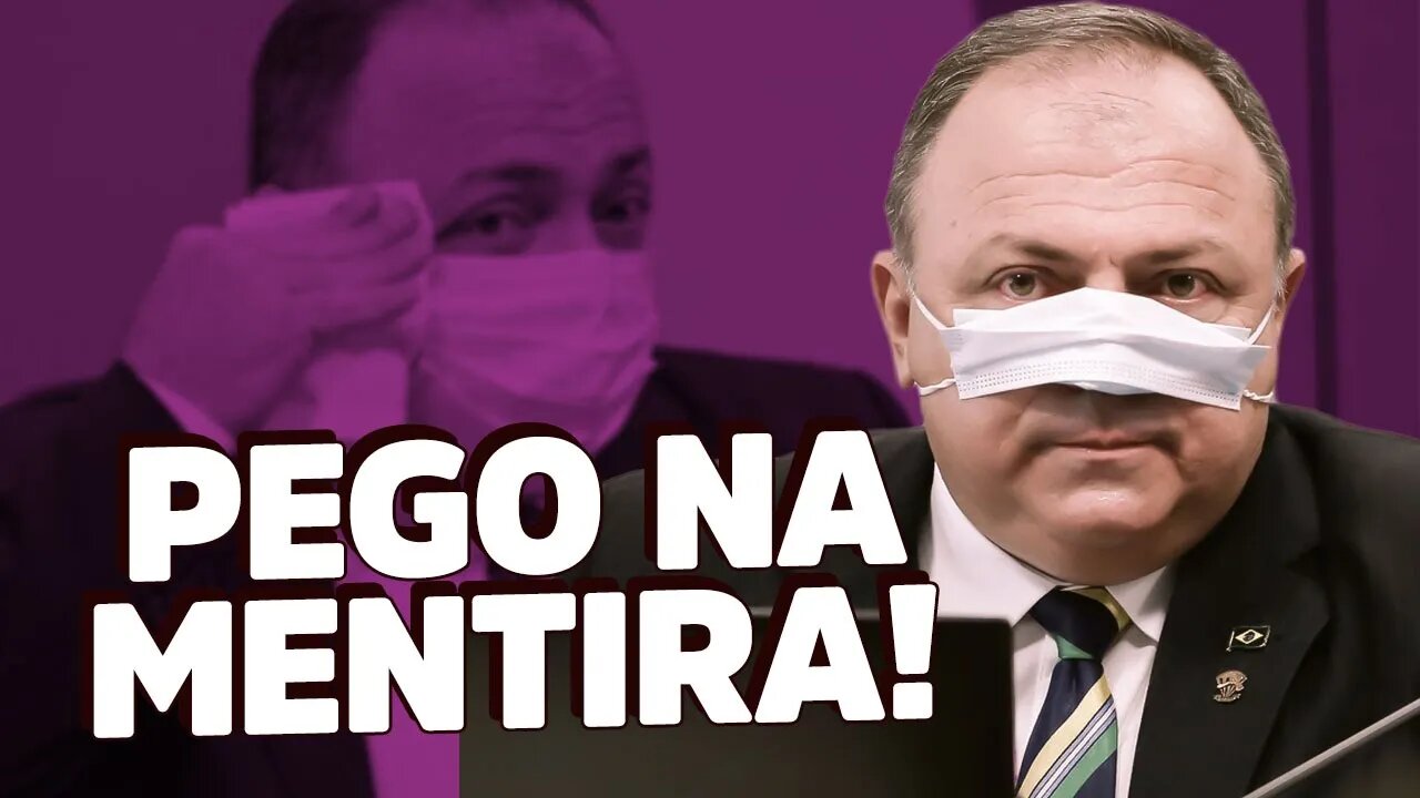 Obtive o DOCUMENTO que PROVA que Pazuello MENTIU na CPI