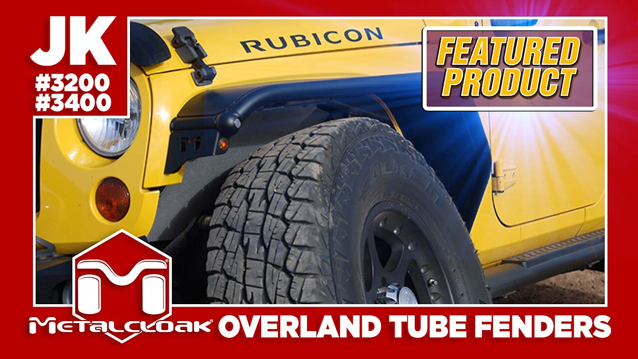 Featured Product: Overland Tube Fenders, JK Wrangler, Front