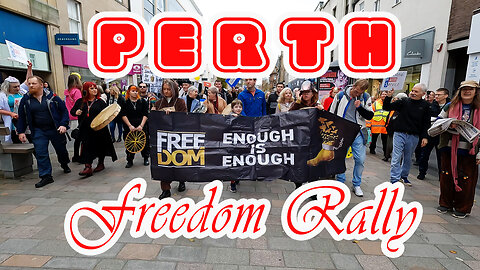 Perth, Scotland Freedom Rally 29.10.2022