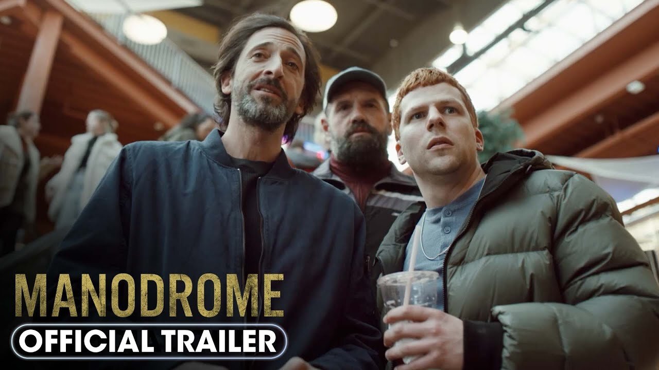 MANODROME - Official Trailer (2023) [Drama, Thriller] Jesse Eisenberg, Adrien Brody, Odessa Young