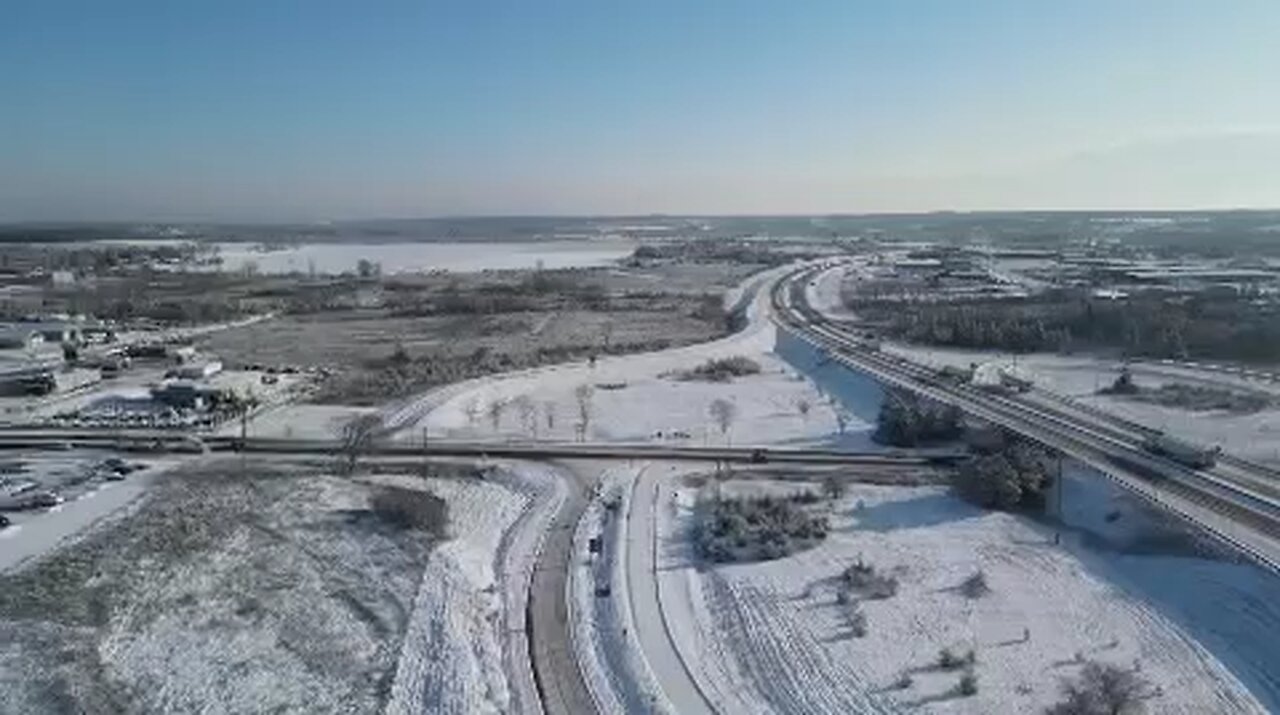 Snowstorm In Canada