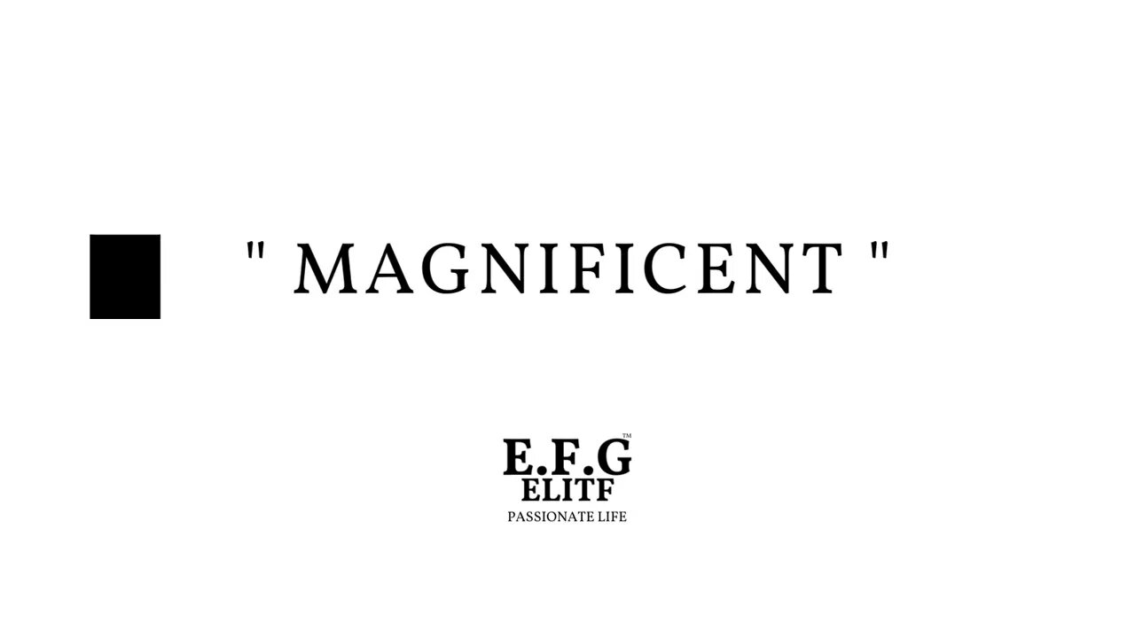 The Next 365 Days Think Passion, Think EFGELITF®, We build value for the future #EFGELITF