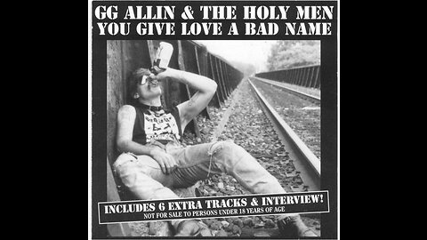 GG Allin & the Holymen Live Concert NYC 1987