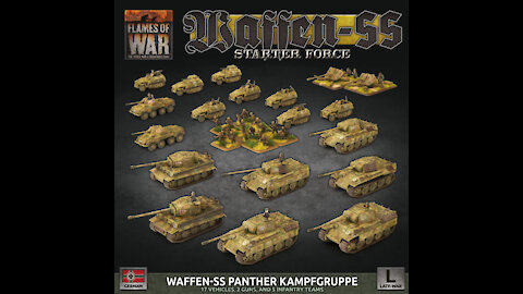 Army Building & Painting - Flames of War- SS Starter Force