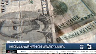 Pandemic shows need for emergency savings